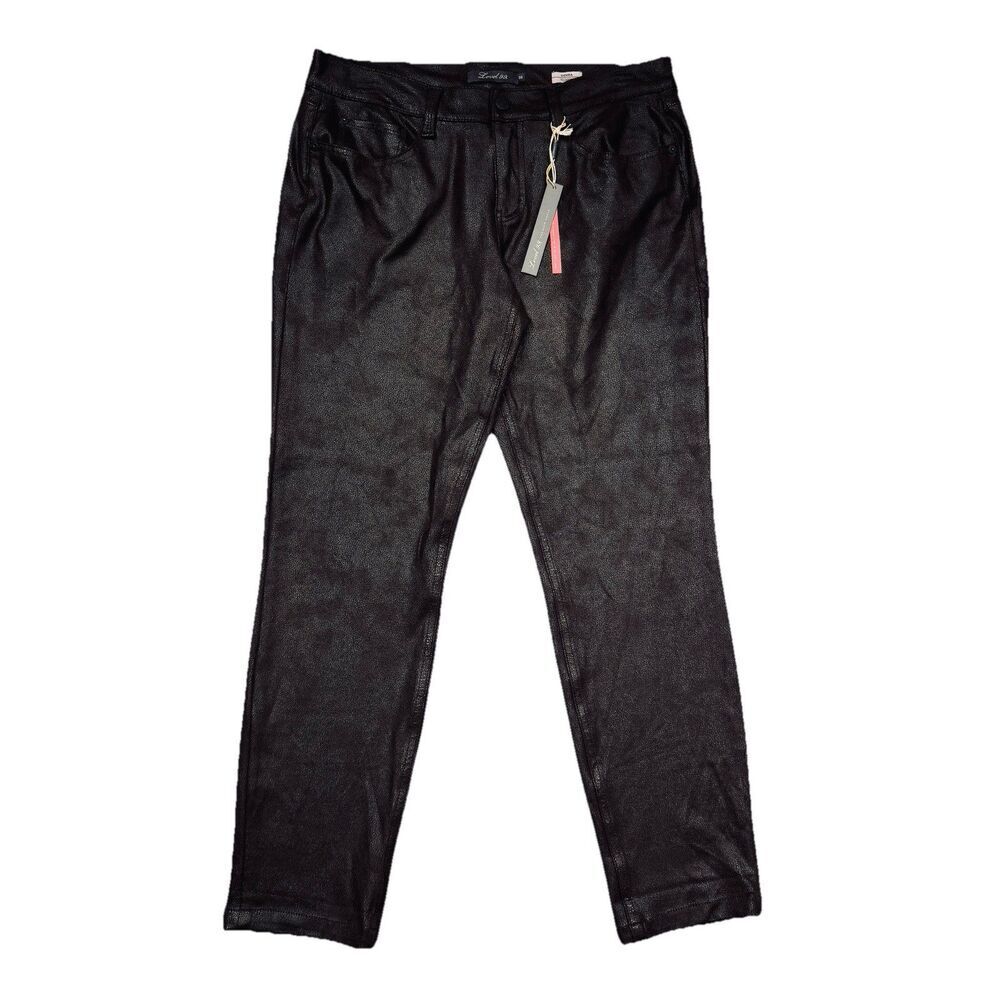 Level 99 Tomboy Pants 29 32x27.5 Sienna Earth Tone Mid Rise Stretch Womens New